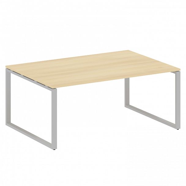 Стол для переговоров "Metal System" БО.ПРГ-1.5 акация/серый - Вид 1