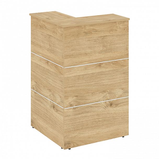 Модуль угловой высокий внешний "Onix" О.R-MU.VNE тиквуд светлый - Вид 2