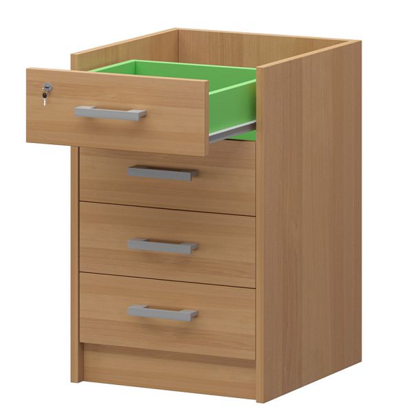 Корпус тумбы приставной АТ-05 Ольха 440x450x740 Арго - Вид 1