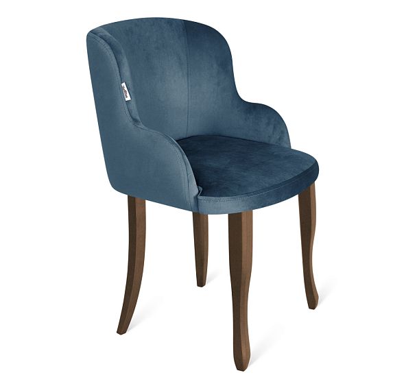 Стул Sheffilton SHT-ST39/S122 тихий океан/темный орех - Вид 2