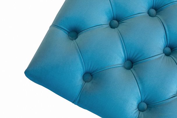 Банкетка «Ницца» 400 голубая - Вид 3