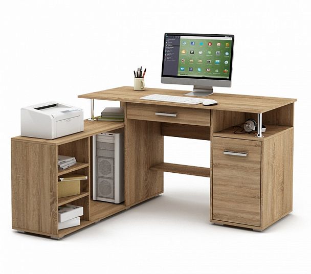 Стол письменный Амбер-9Я - Вид 1