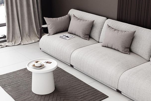 Столик журнальный Sheffilton SHT-CT94 белый - Вид 9