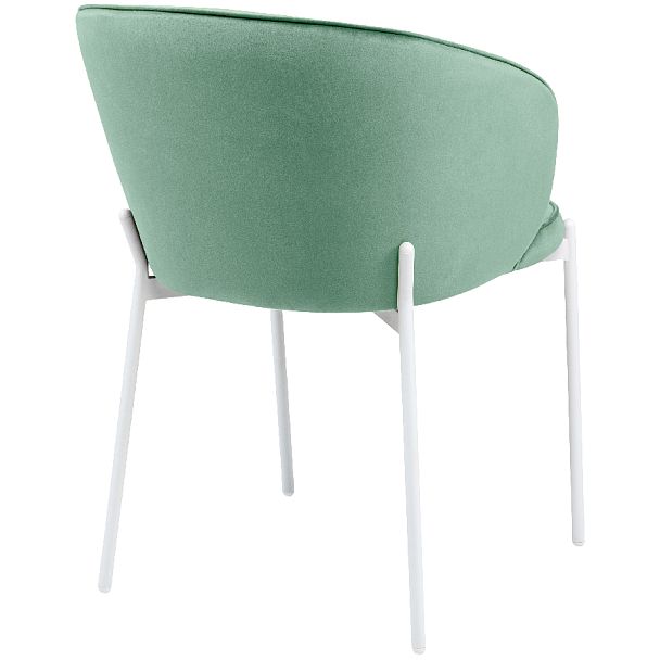 Стул кухонный Миэль мятный велюр/белый - Вид 4