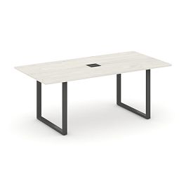 Style Project Direct Direct Стол переговорный SN-6O.SPRG-198 Дуб Наварра/Металл Антрацит 1980*980*750 - Фото предпросмотра