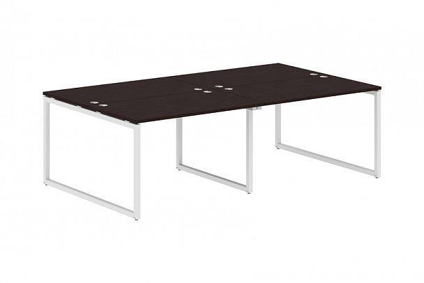 Стол "XTen-Q" XQWST 2414 дуб юкон/белый - Вид 1