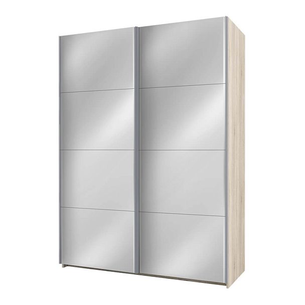 Fortune-19 1600х2300х650 сонома/сонома+зерк.№1 - Вид 1