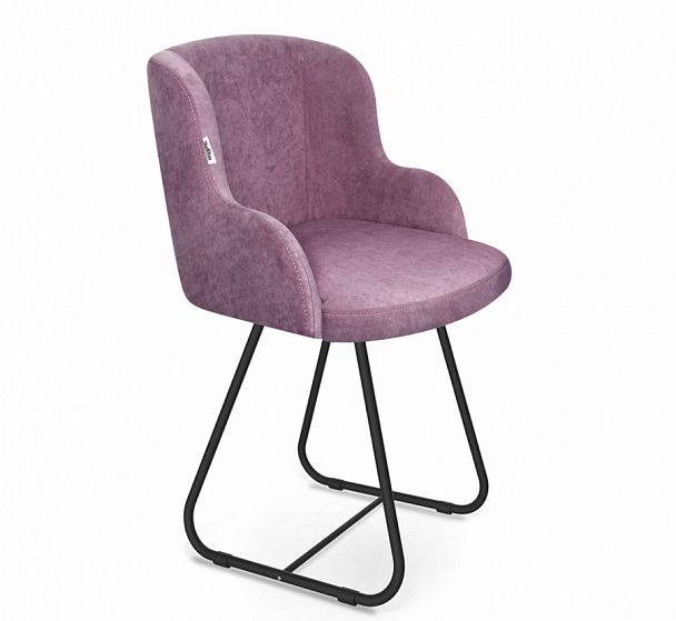 Стул Sheffilton SHT-ST39/S38 пыльная роза/черный муар - Вид 1
