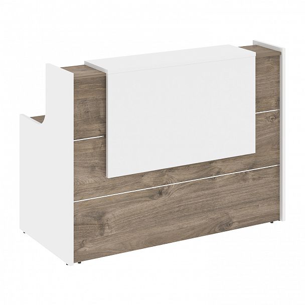 Ресепшн "Onix" O.R-K-2 тиквуд темный/белый - Вид 2