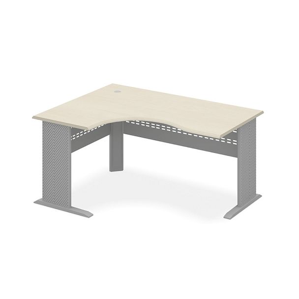 Стол эргономичный "Технофорвард"  ПК-ТФ-СТЭ160Х120Л/ТМ-В5-99 клен - Вид 1