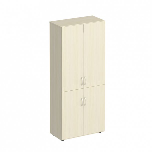 Шкаф для документов закрытый 4-дверный "Комфорт" К 373  дуб шамони - Вид 1