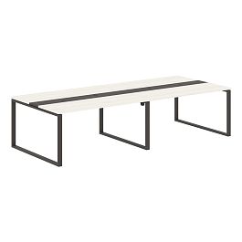 Конференц стол EQCT 3114 Ясень Траун/Мокко 3132х1346х750 EDIS - Фото предпросмотра