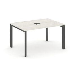 Style Project Next Стол переговорный SN-59P.SPRG-001 Дуб Наварра/Металл Антрацит 980*980*750 - Фото предпросмотра