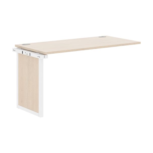 Стол промежуточный XQPIST 1470 Бук Тиара/Белый 1400х700х750 XTEN-QP - Вид 1