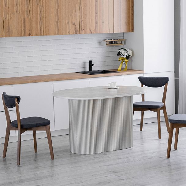 Стол Фуд-корт овальный - Вид 6