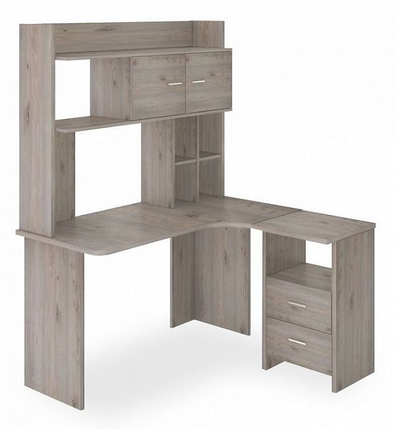 Стол компьютерный Нельсон Lite СКЛ-Угл130+НКЛХ-130 Н ПРАВ Нельсон правый - Вид 1