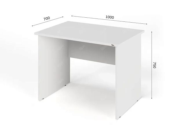 ЛАЙТ / LIGHT RLG002-10x7 Прямоугольный стол 100x70x75 Белый - Вид 2