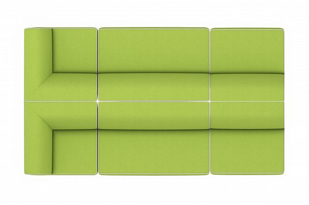 Диван "M19" компоновка 3 - Вид 2