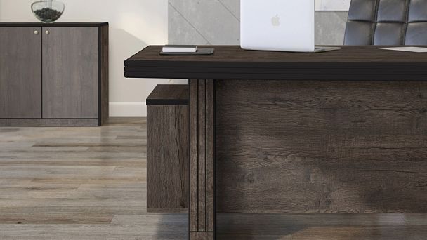 Стол письменный Capital 220x100x77 дуб апрельский - Вид 10