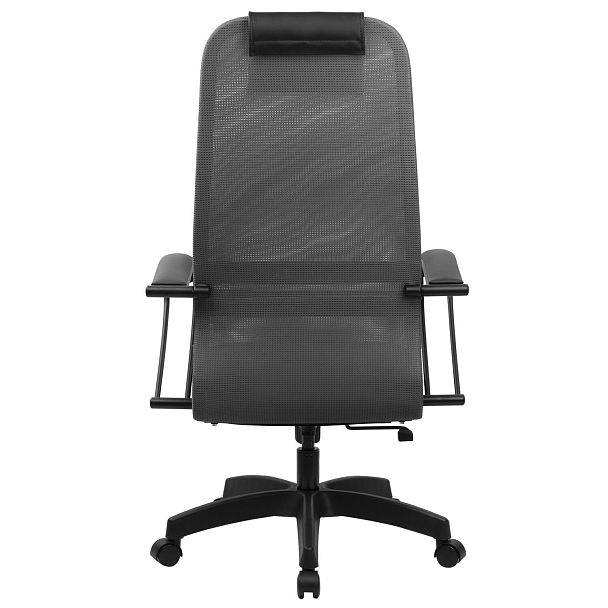 Кресло BRABIX PREMIUM "Ultimate EX-800" пластик, плотная двойная сетка Х2, черное/серое, 532915 - Вид 6