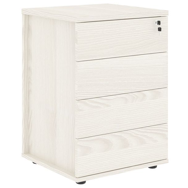 Тумба приставная ELC-4D.A Ясень Траун 520х490х750 EDIS - Вид 1