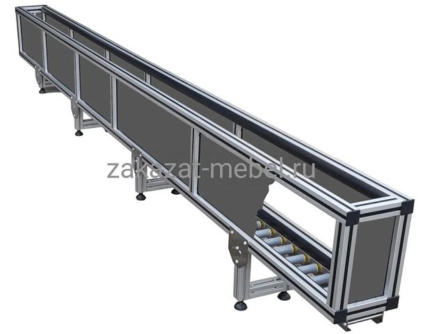 Гравитационная система возврата лотков закрытого типа модульная (ГСВЛЗТ-М) - Вид 1