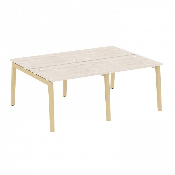 Рабочая станция "Onix wood" OW.D.RS-4.1.7 денвер светлый/дуб светлый - Вид 1