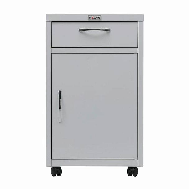 Тумба медицинская подкатная HILFE "МД ТП-2" 710х420х490мм, цвет белый, S26199402209 - Вид 3