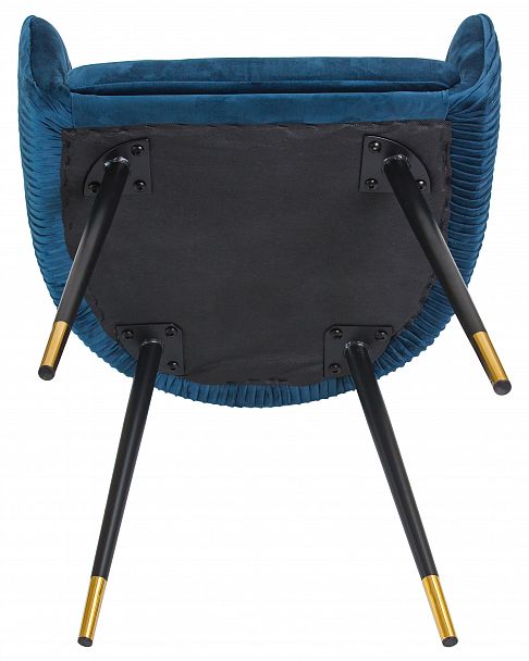 Стул обеденный DOBRIN MARY (синий велюр (1922-20)) - Вид 8