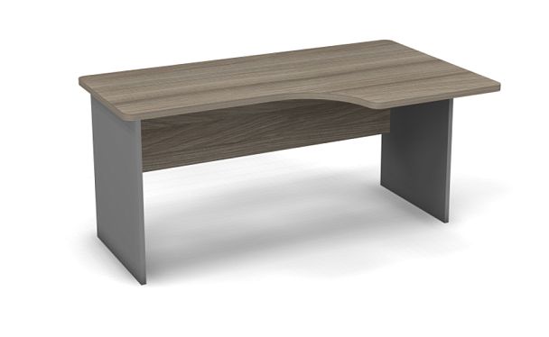 Стол эргономичный L,R 1600 Берлин Дрифтвуд/Серый СУ 160.95 L/R - Вид 2