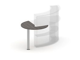 RAC126 ACCORD Приставка 876х1098х732 Дуб Термо - Фото предпросмотра