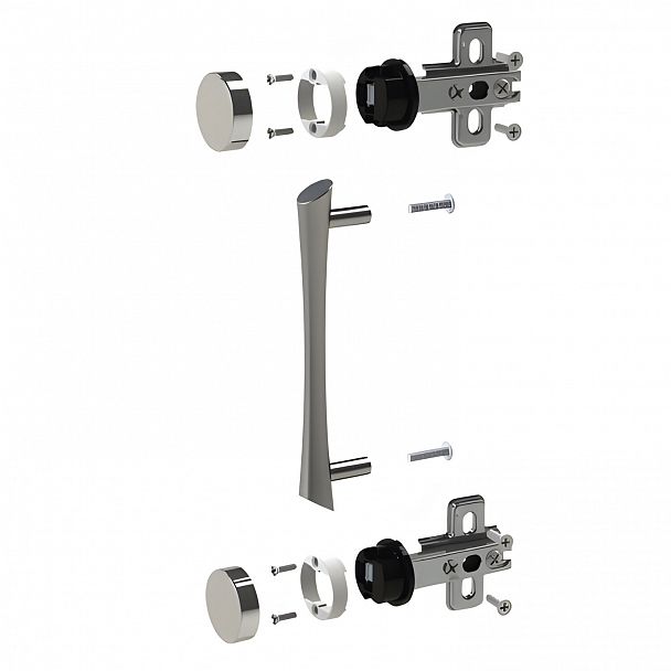 Фурнитура для двери стеклянной "Монолит", "Канц Микс", ФС02 - Вид 2