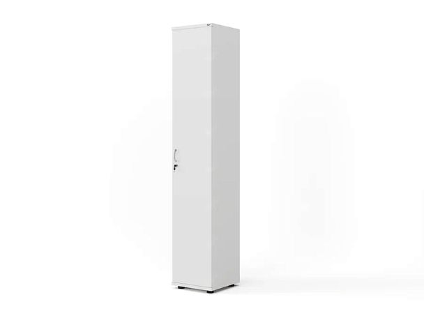 ЛАЙТ / LIGHT RLG036-35x35 Узкий шкаф 35x35x183 Белый - Вид 1