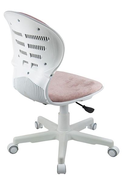 Кресло 1139 FW PL White велюр Bliss 08 розовый - Вид 3