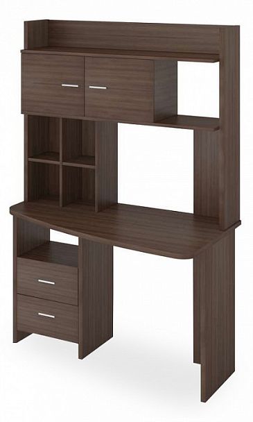 Стол компьютерный Домино Lite СКЛ-Крл120+НКЛХ-120 Шамони правый - Вид 1