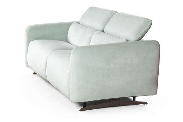 Rimini диван-кровать прямой замша мятный - Вид 17