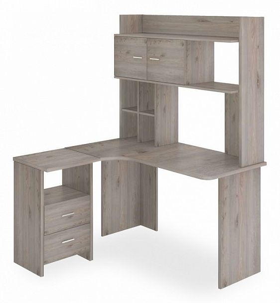 Стол компьютерный Нельсон Lite СКЛ-Угл130+НКЛХ-130 Н ЛЕВ Нельсон левый - Вид 1