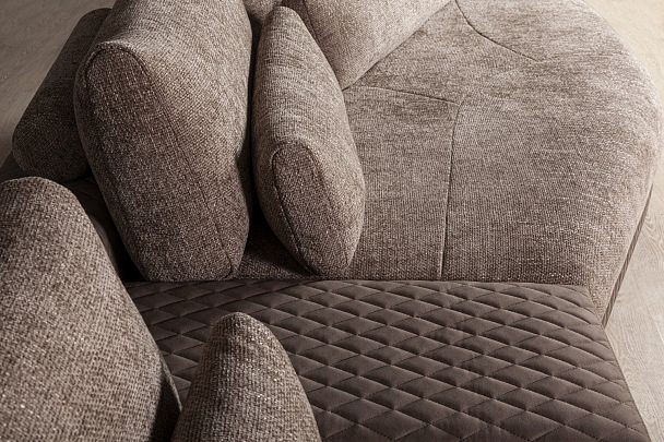 Aldo угловой модульный диван с терминальным углом и баром - Вид 8