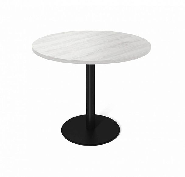 Стол Sheffilton SHT-TU43/TT 80 ЛДСП черный муар/сосна касцина - Вид 1