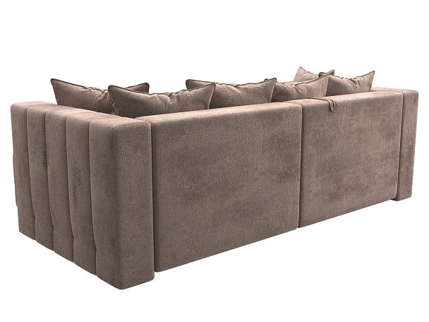 Диван угловой Лига-052 НПБ угол универсальный Велюр бежевый - Вид 5