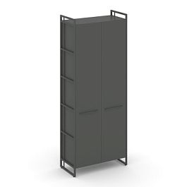 Rift Шкаф 5 ниш широкий RF.SS-51 Антрацит/Металл Антрацит 798*396*2010 - Фото предпросмотра