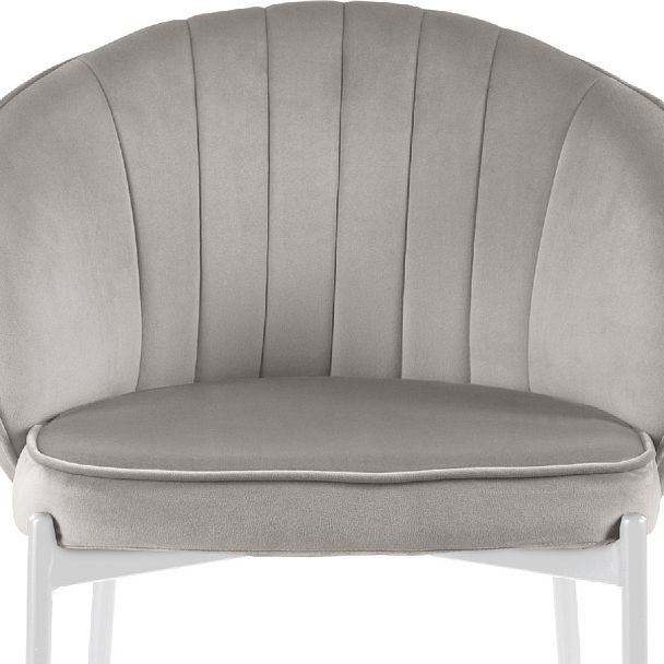 Комплект полубарных стульев Миэль светло-серый/белый, 2 шт. - Вид 7