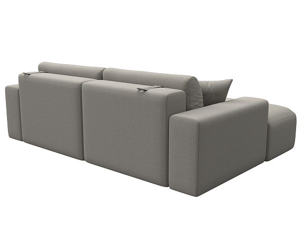 Диван угловой Лига-036 НПБ Классик левый угол Рогожка бежевый - Вид 6