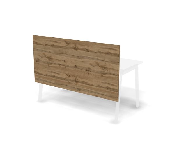 MATRIX 121P022 Экран выше и ниже уровня стола 1580х16х795 Дуб Крафт Золотой - Вид 1