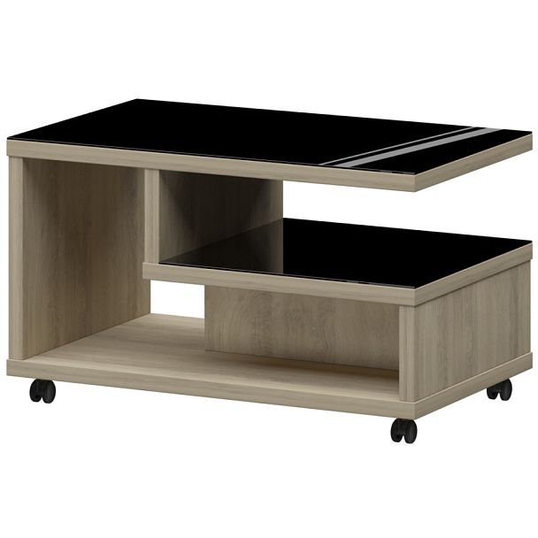 Стол журнальный КТ-10.38 Кронберг 880x530x530 Акцент - Вид 1