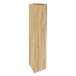 Onix Шкаф высокий узкий левый O.SU-1.9 (L) Тиквуд светлый 400*420*1977 - Фото предпросмотра