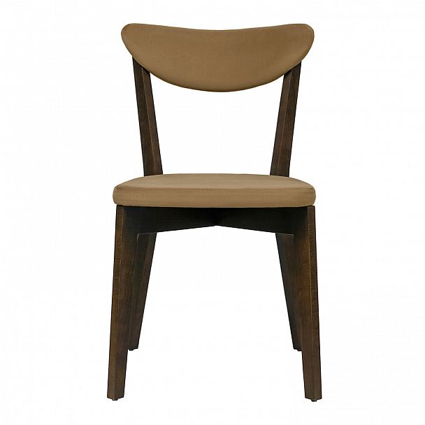 Стул Ruby, велюр Velutto-03 бежевый, старинный орех - Вид 3