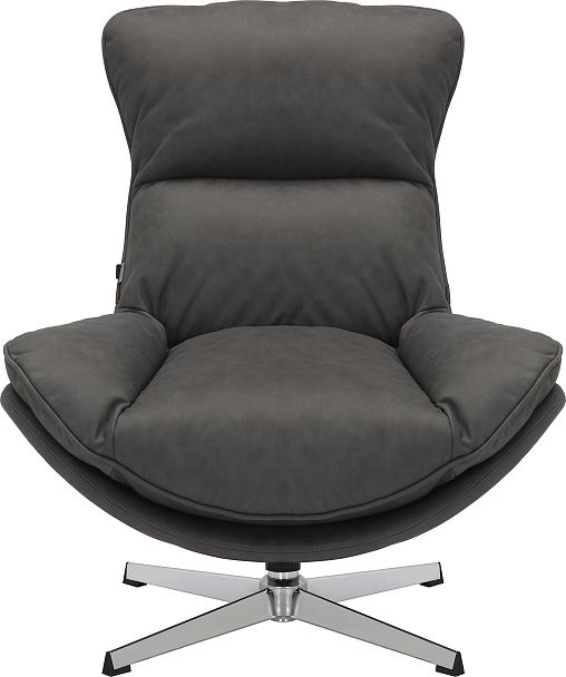 Кресло мягкое Everprof Mango (Манго) Ткань Темно-серый - Вид 2