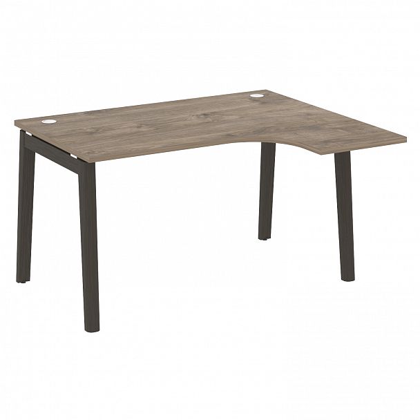 Стол эргономичный "Onix wood" OW.SA-3 тиквуд темный/дуб темный - Вид 1