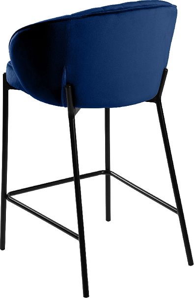 Комплект полубарных стульев Миэль синий/черный, 4 шт. - Вид 5